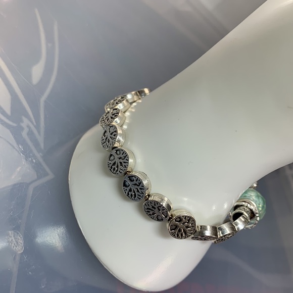 FILIGREE BANGLE 5.5cm diameter fits 6” wrist - Picture 3 of 7